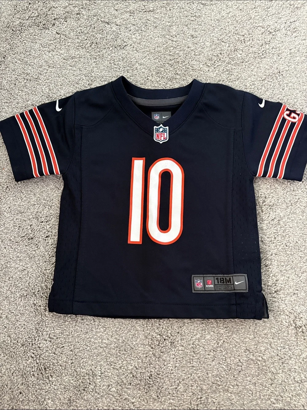 Nike NFL Kids' Chicago Bears Trubisky #10 Jersey 18 months